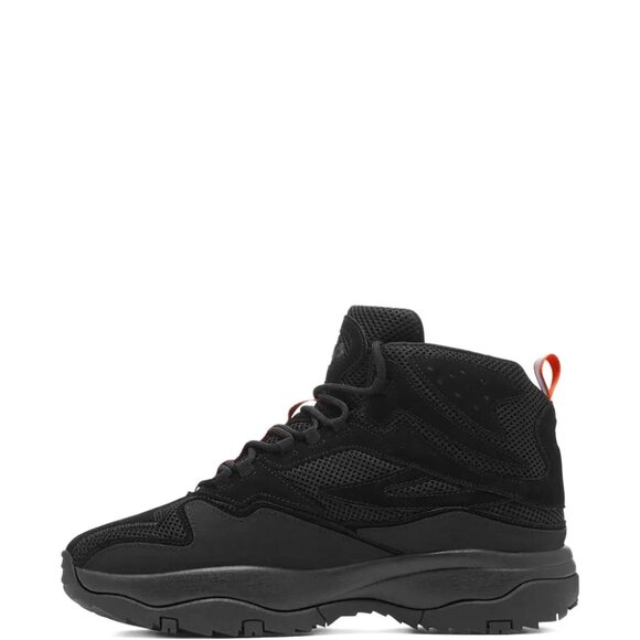 Fila Ranger Boot Mid-Top Suede Shoes Black / Orange 1BM01277-001 Mens Size 10.5 - Picture 11 of 14